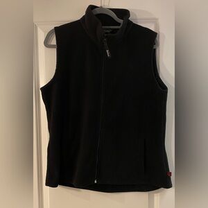 Woolrich Full Zip Vest Jacket / Fleece / Coat - Black - Sz L - Gently Used